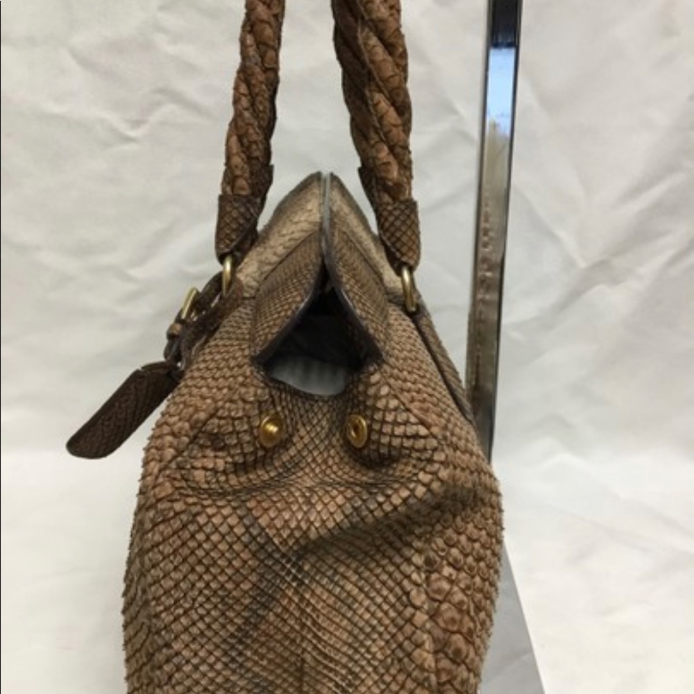 Prada Python Skin Satchel - Picture 3 of 15